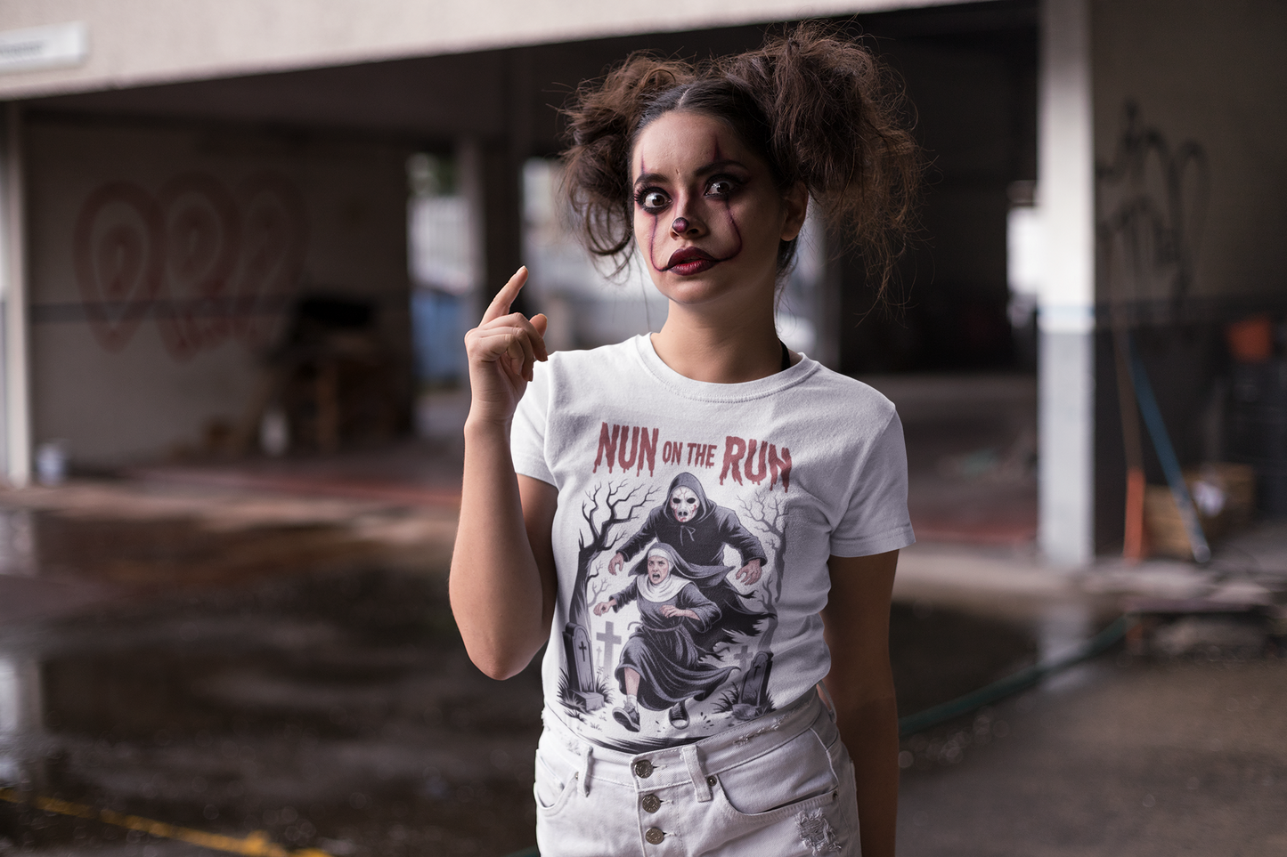 NUN ON THE RUN TSHIRT